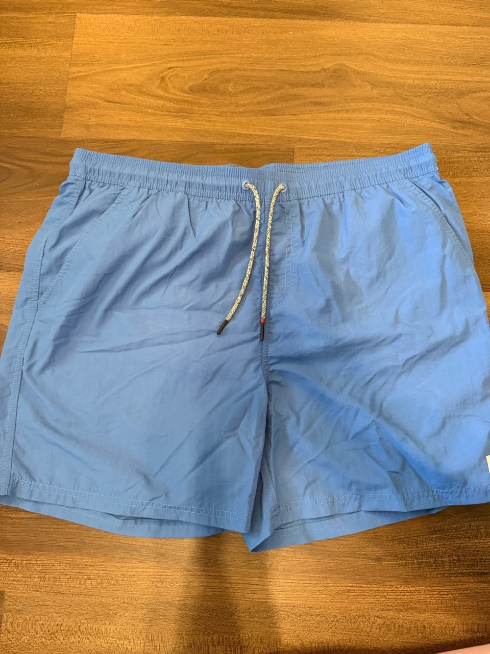 Katin Light Blue Men's Swim Trunks with Drawstring